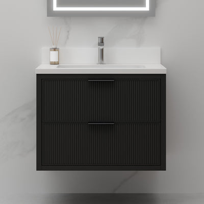 Monaco 30", Wall Mount Bathroom Vanity - MC2730