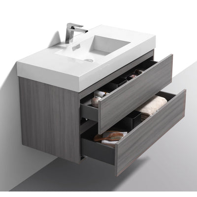 Drake 40", Wall Mount Bathroom Vanity - TGW7490