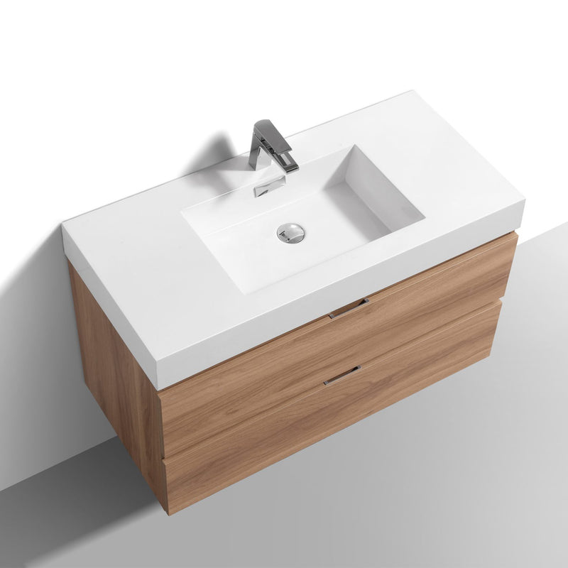 Drake 40", Wall Mount Bathroom Vanity - TGW7490