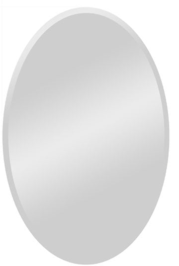 Oval Frameless Mirror TM46138 – Tanyas & Co.